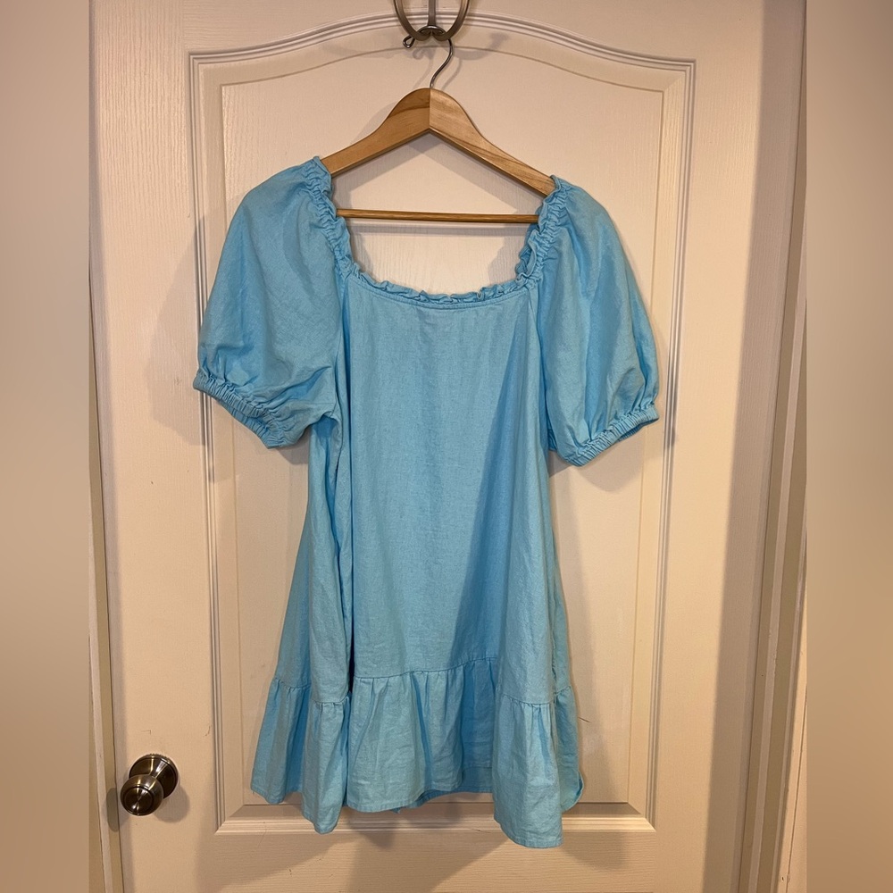 Stoney Clover Light Blue Ruffle Dress - Picture 8 of 9